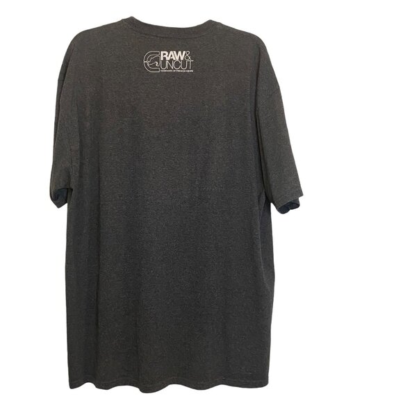 Y2K Ecko Unltd. Raw & Uncut Men's Gray Rhino Tee Shirt Size XXL - Picture 2 of 7